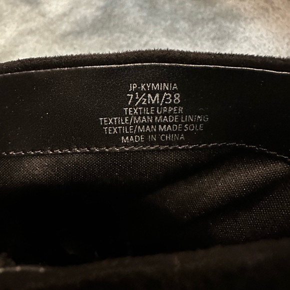 Jessica Simpson black suede booties 7.5 - Picture 2 of 6